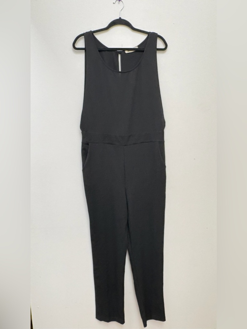 Mystic Black Sleeveless Side Boob Jumpsuit Size L